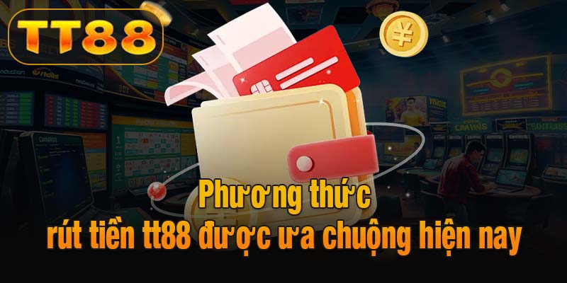 Phương thức rút tiền TT88 được ưa chuộng hiện nay