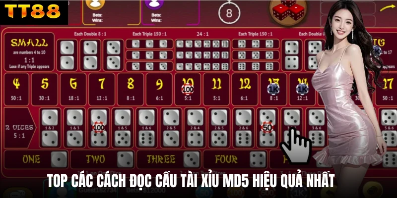 Top các cách đọc cầu Tài xỉu MD5 hiệu quả nhất